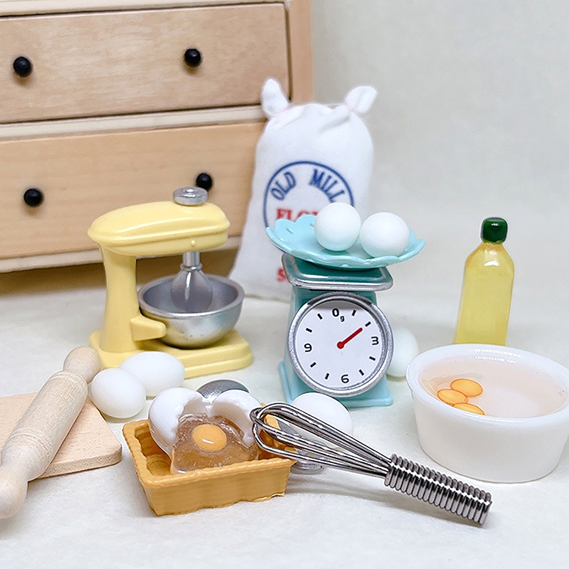 1Set 1:12 Dollhouse Miniature  - огляд і ціна Baking In Kitchen