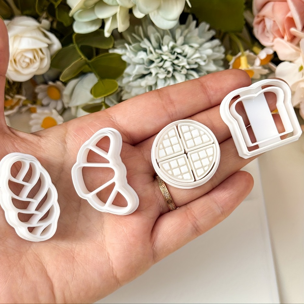 4Pcs Bread Themed Cookie Cutte - огляд і ціна Kitchen Baking Cookies
