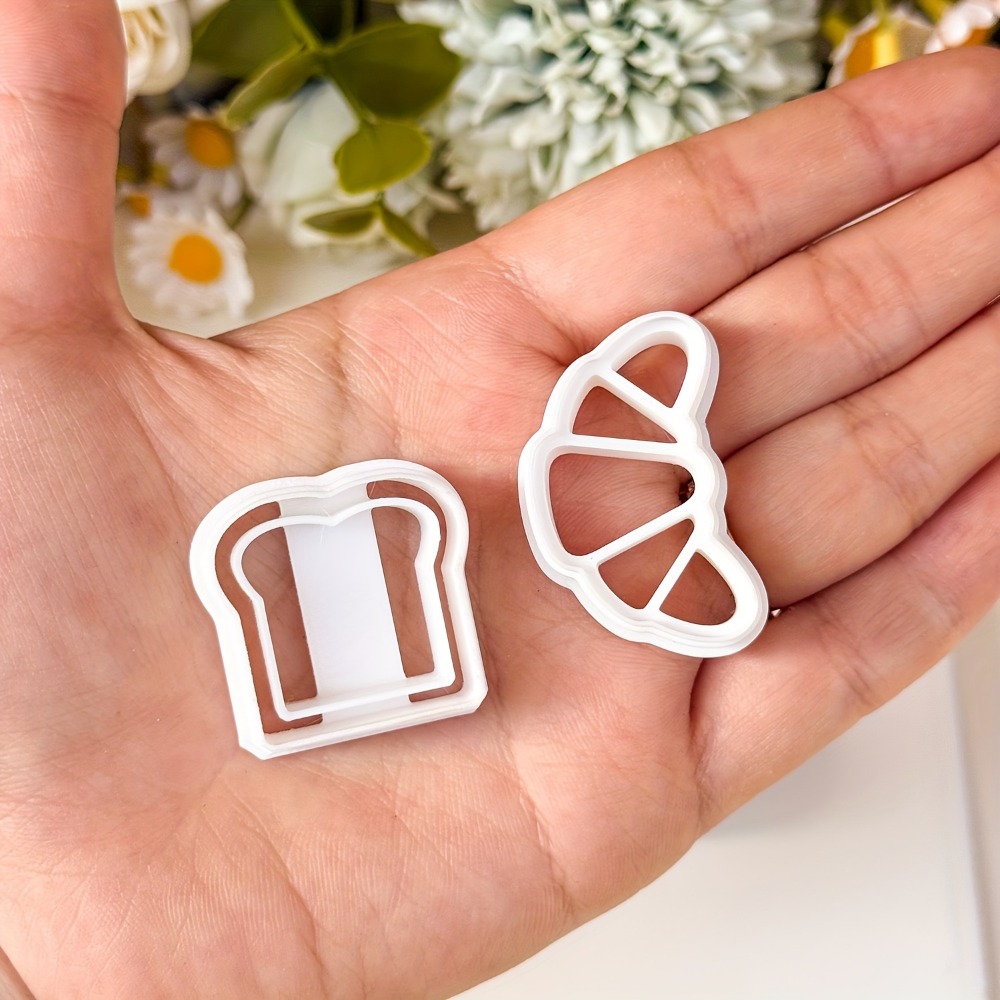 4Pcs Bread Themed Cookie Cutte - огляд і ціна Kitchen Baking Cookies