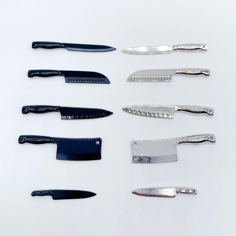 1/12 Dollhouse Mini Knives Mod - огляд і ціна Kitchen Q
