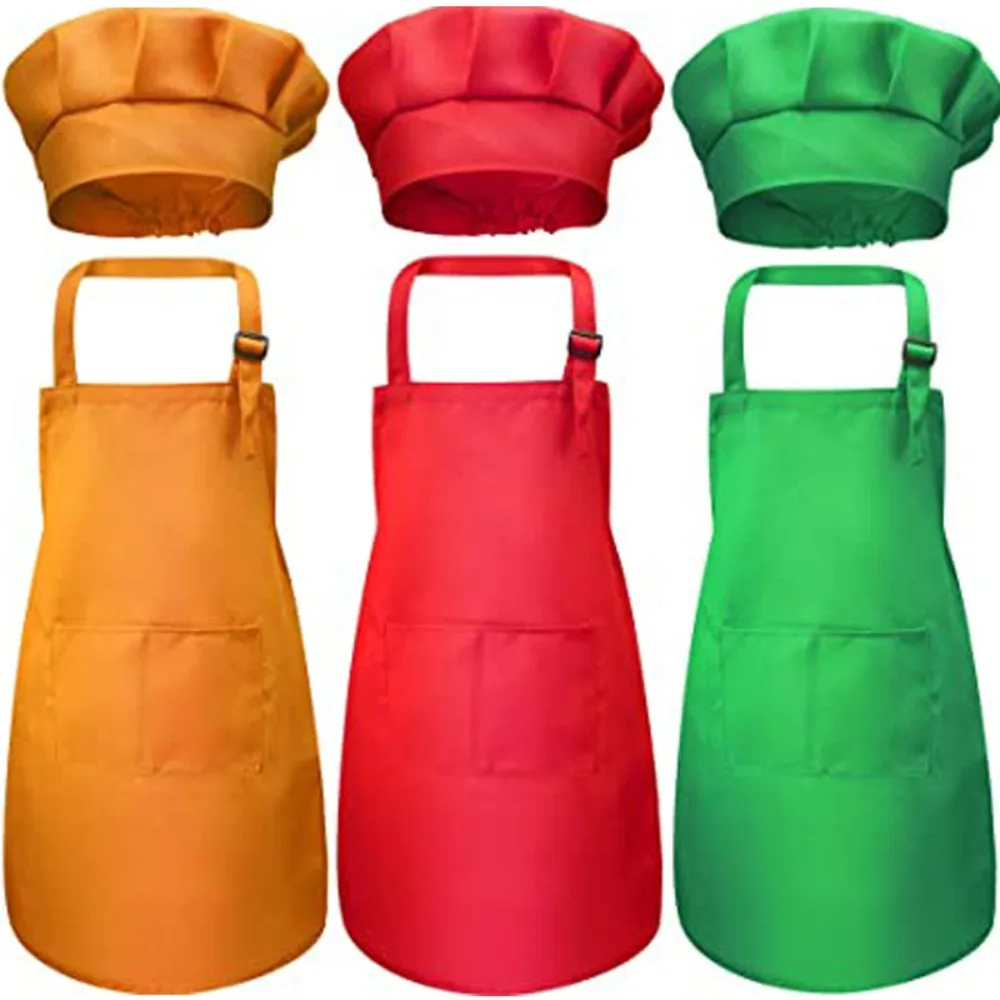 Children Chef Apron Front Pock - огляд і ціна Baking Kitchen Kids