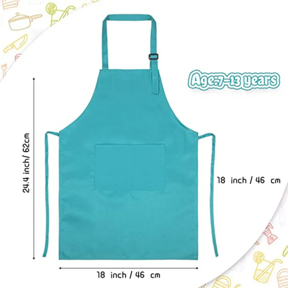 Children Chef Apron Front Pock - огляд і ціна Baking Kitchen Kids