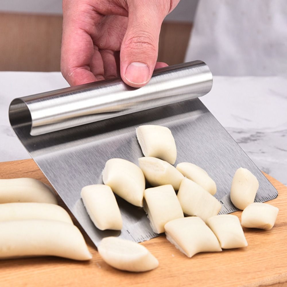 Baking Tool Stainless Steel Do - огляд і ціна Bench Scraper Dough
