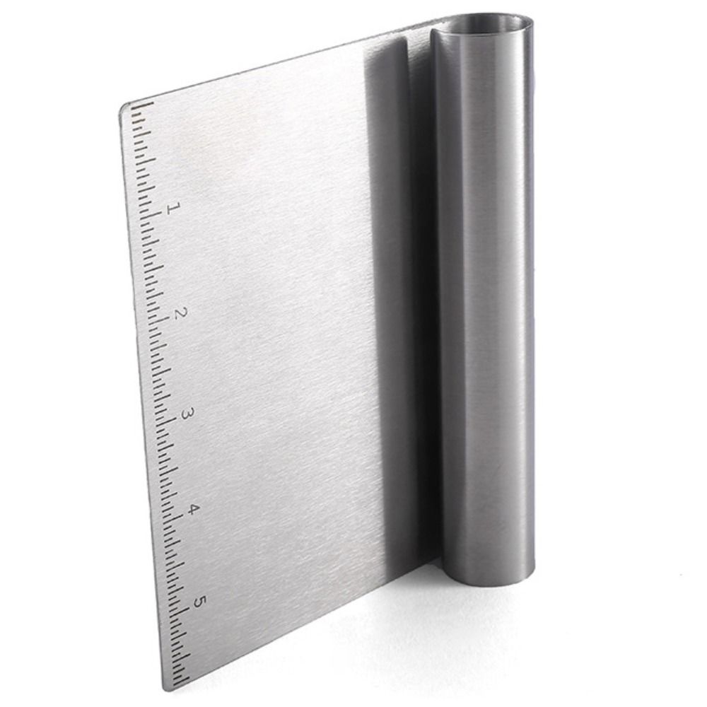 Baking Tool Stainless Steel Do - огляд і ціна Bench Scraper Dough