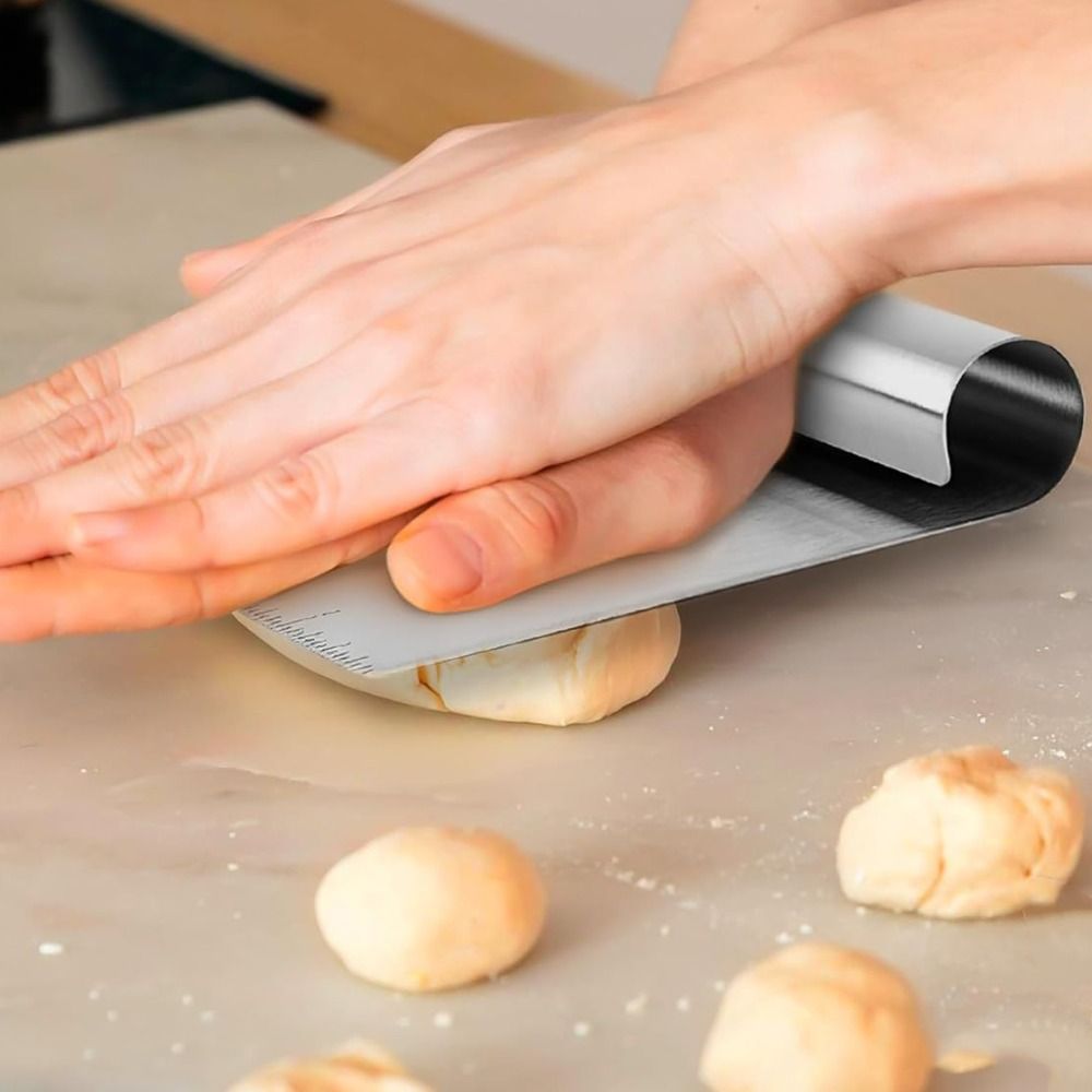 Baking Tool Stainless Steel Do - огляд і ціна Bench Scraper Dough