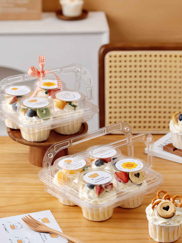 Handheld Cupcake Packaging Box - огляд і ціна Baking Kitchen Diy