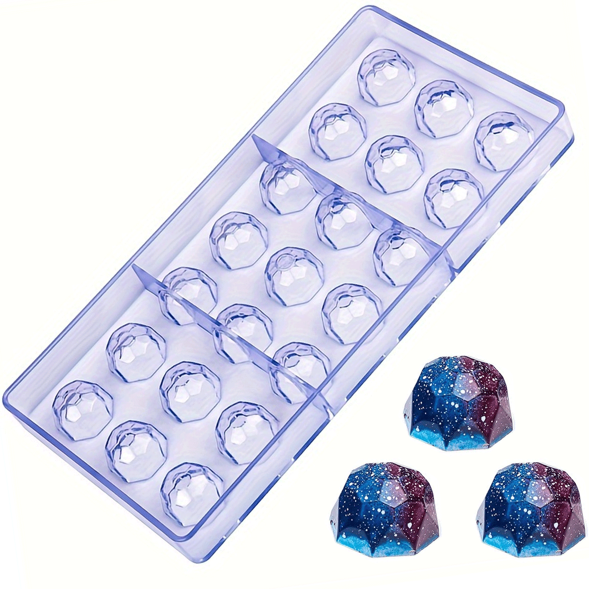 1PC 21-Hole Diamond Styles Ice - огляд і ціна Baking Kitchen Diy