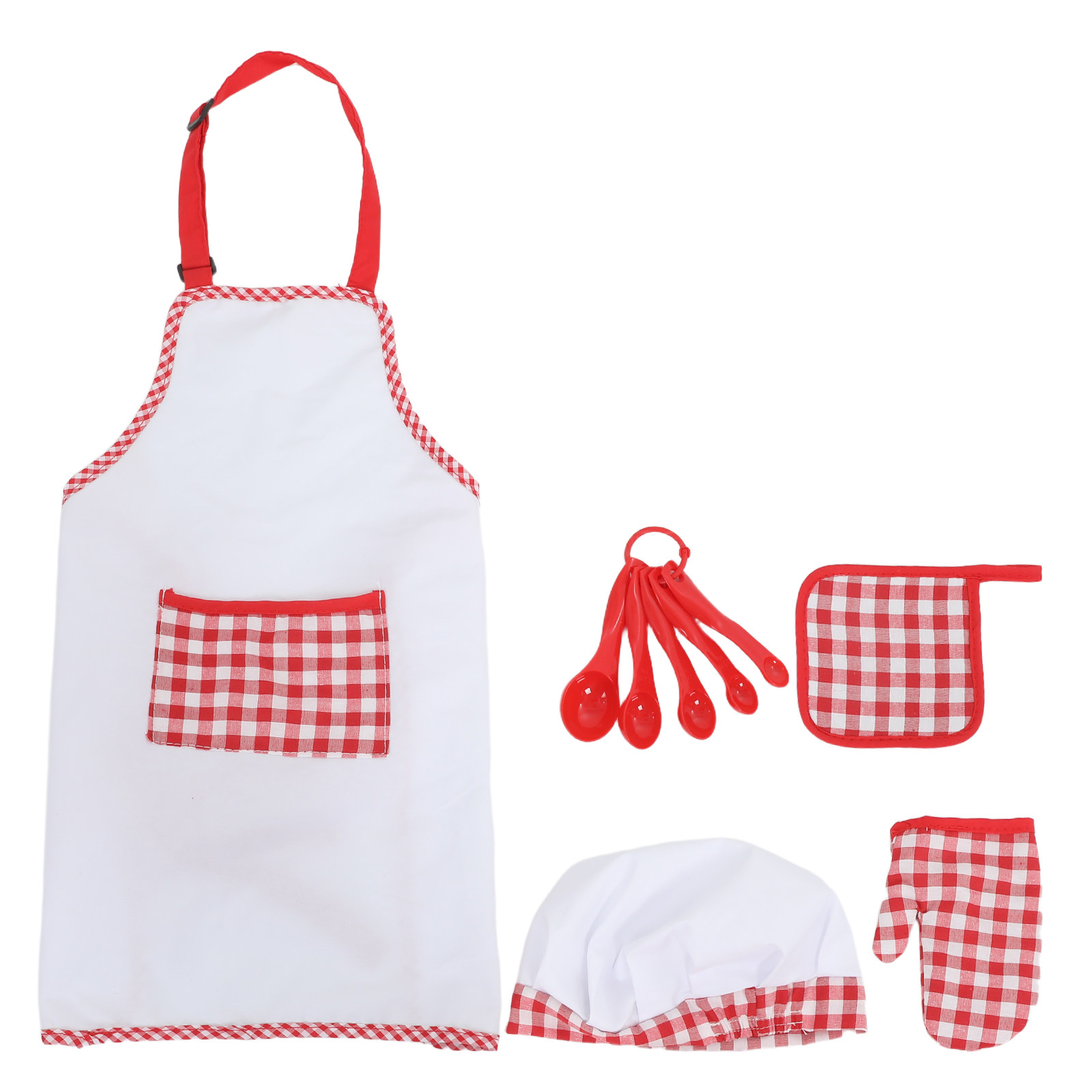 1Set Kids Cooking Apron Set wi - огляд і ціна Baking Kitchen Kids