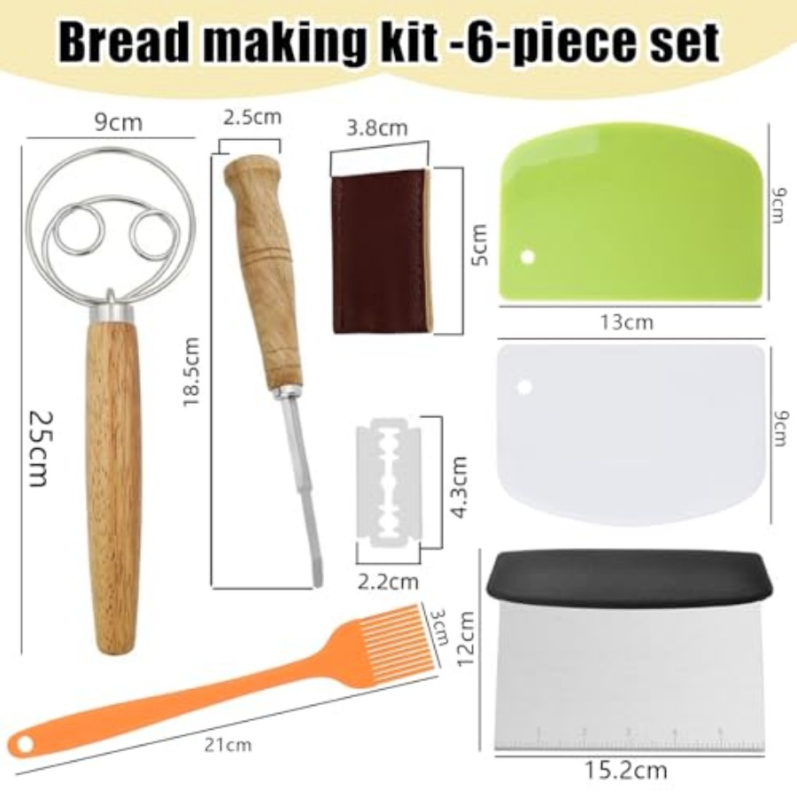 Danish Dough with Sourdough Sc - огляд і ціна Bench Scraper Dough