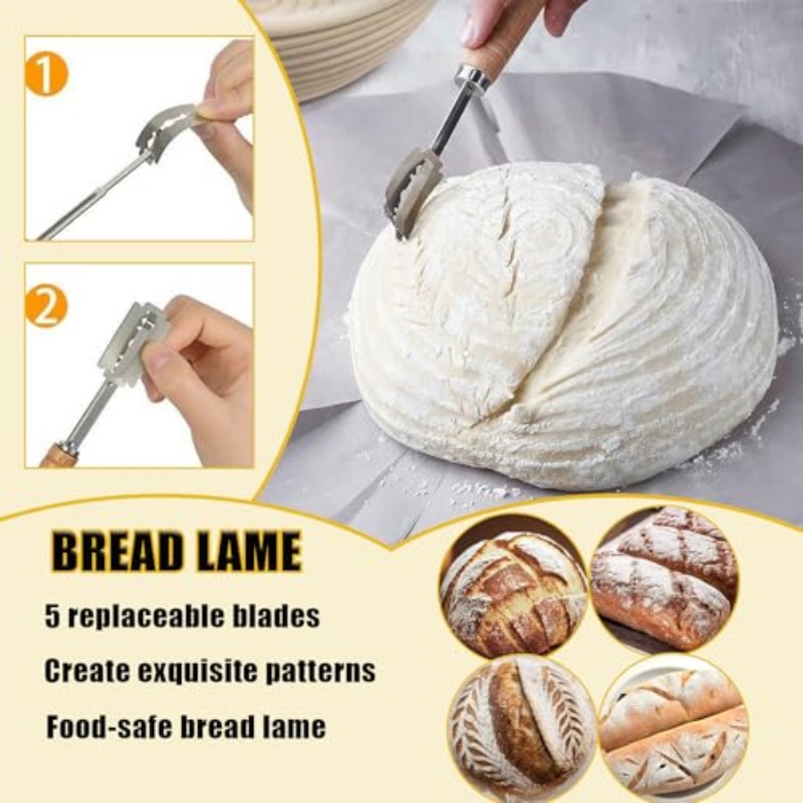 Danish Dough with Sourdough Sc - огляд і ціна Bench Scraper Dough