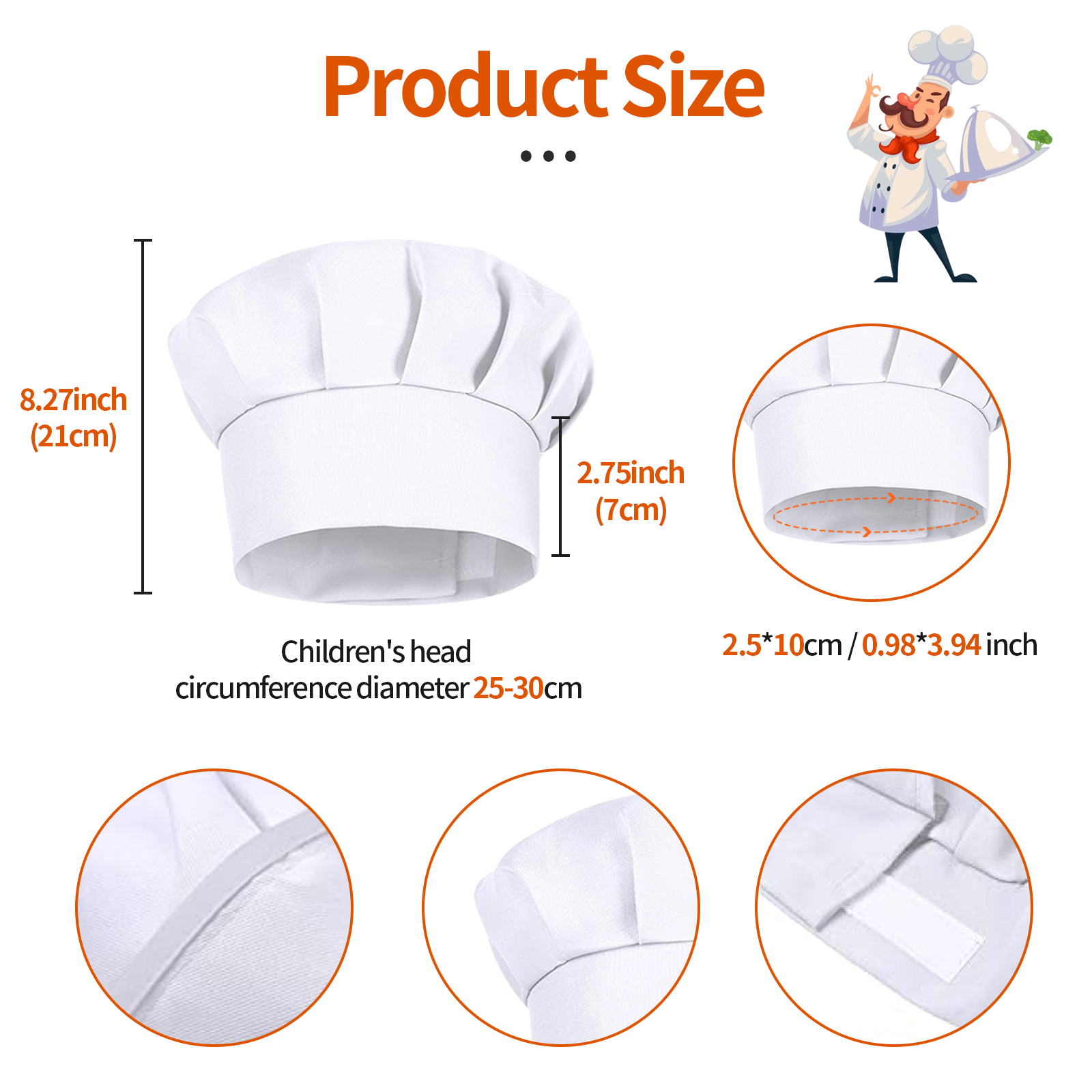 4pcs High 21cm Kid Baking Baby - огляд і ціна Baking Kitchen Kids