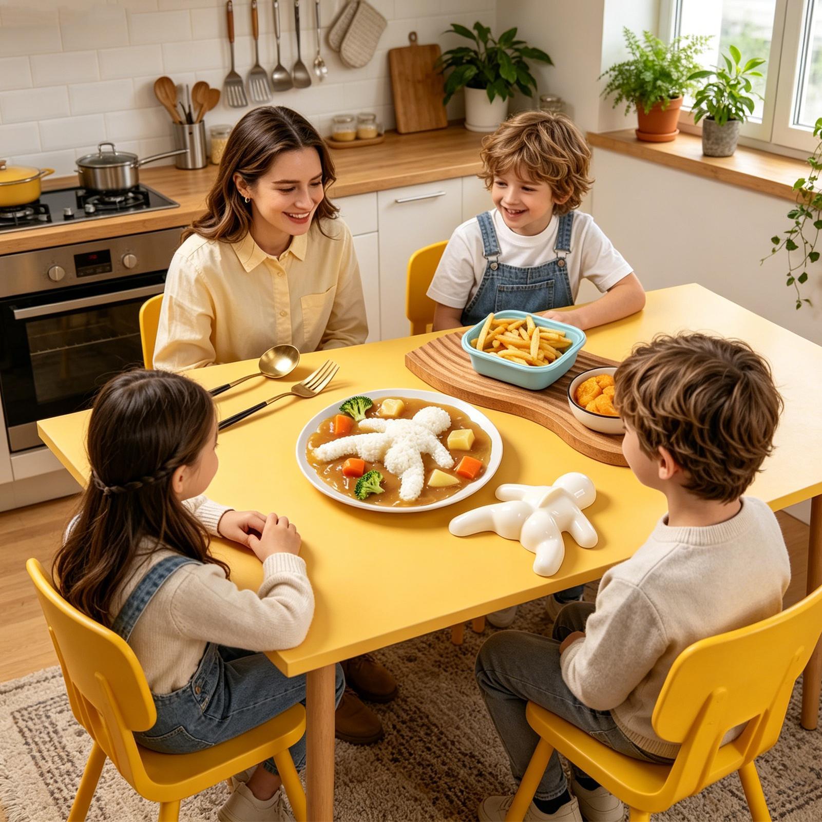 1PC Cute Cartoon Human Mold DI - огляд і ціна Baking Kitchen Kids